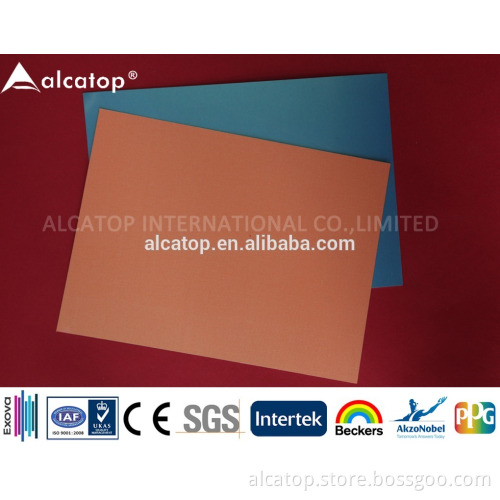 Building Curtain Wall PVDF Coated Fire Proof ACP